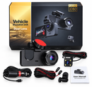 1080P HD Dash Cam with Wide-Angle Recording & Night Vision
